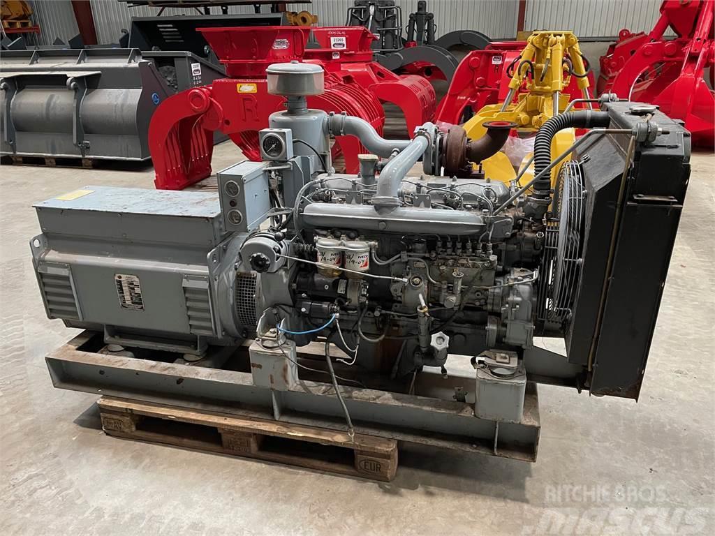  60 kva Fiat Iveco 8061 generatoranlæg - KUN 542 ti Agregaty prądotwórcze inne