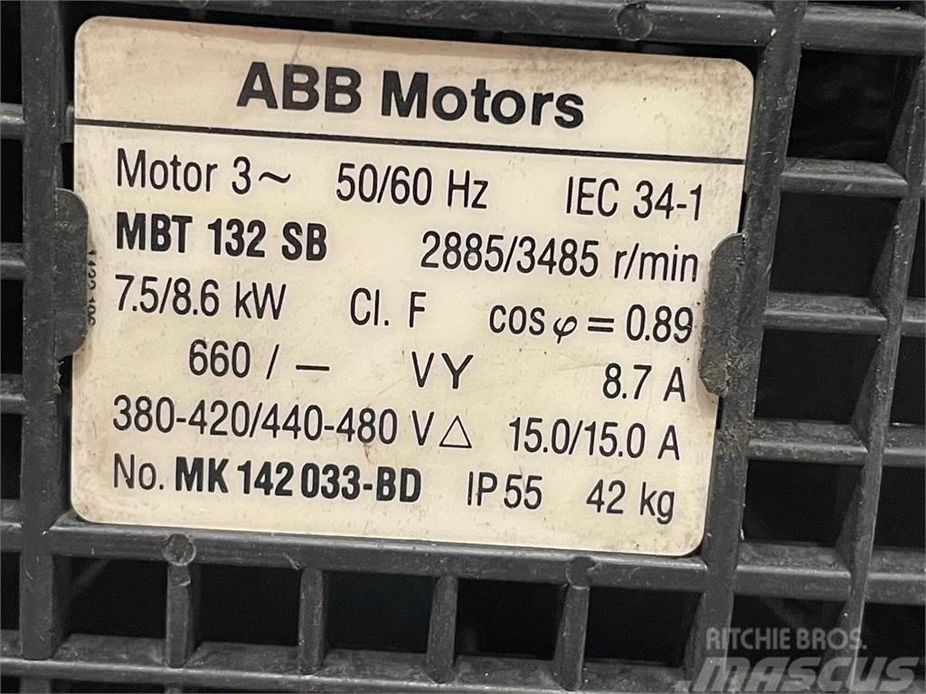  7,5/8,6 kw ABB MBT 132 SB E-motor Silniki