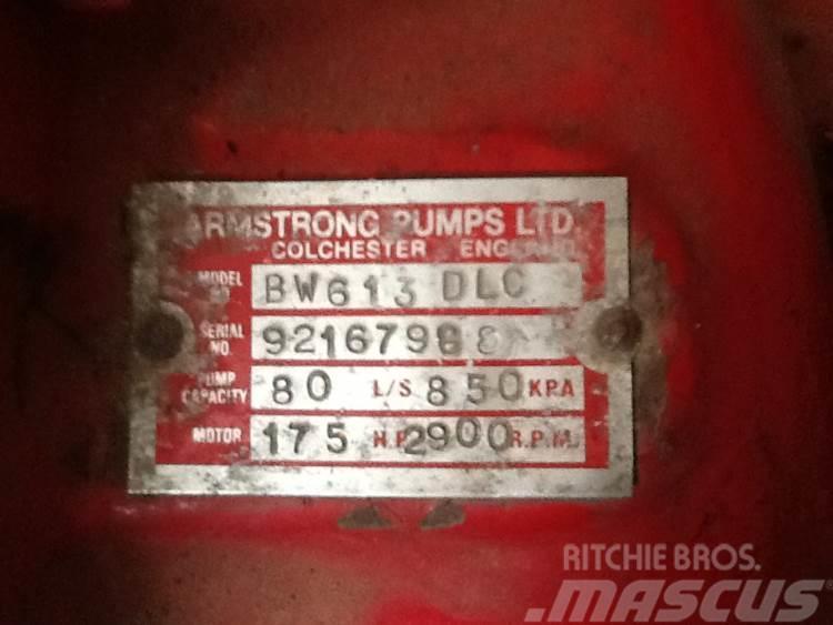  Armstrong brandpumpe model BW613 DLC Pompy wodne