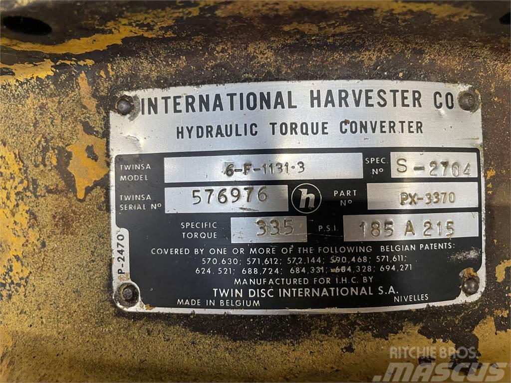 International hydraulisk converter type 6F-1131-3 Przekładnie i skrzynie biegów