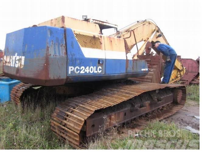 Komatsu PC240LC-5 gravemaskine til ophug Koparki gąsienicowe