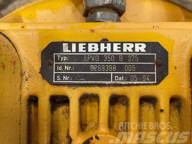 Liebherr gear Type PVG 350 B 375 ex. Liebherr PR732M Inne akcesoria