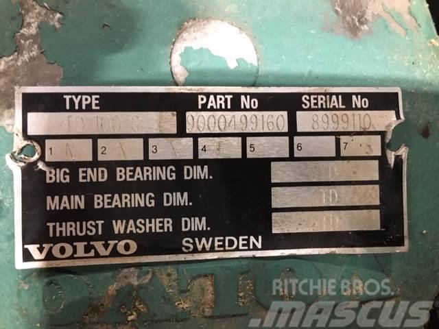 Volvo TD100A motor - kun til reservedele Silniki