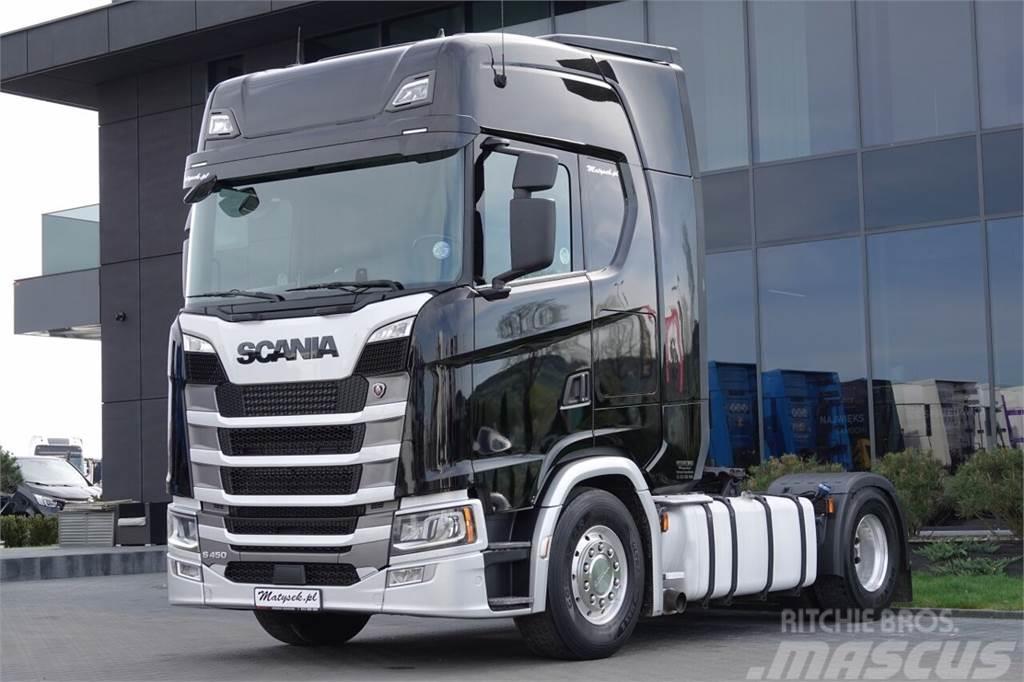 Scania S 450 / RETARDER / KOMPRESOR DO WYDMUCHU MHS 1100  Ciągniki siodłowe
