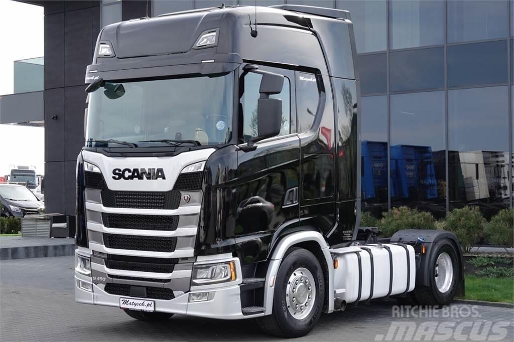 Scania S 450 / RETARDER / KOMPRESOR DO WYDMUCHU MHS 1100  Ciągniki siodłowe