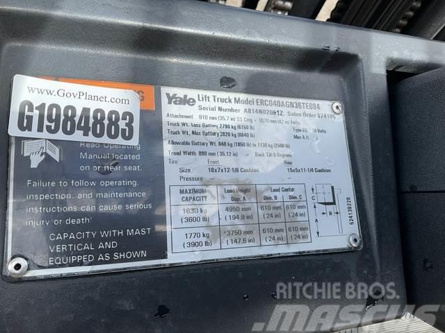 Yale ERC040AGN36TE084 Wózki elektryczne