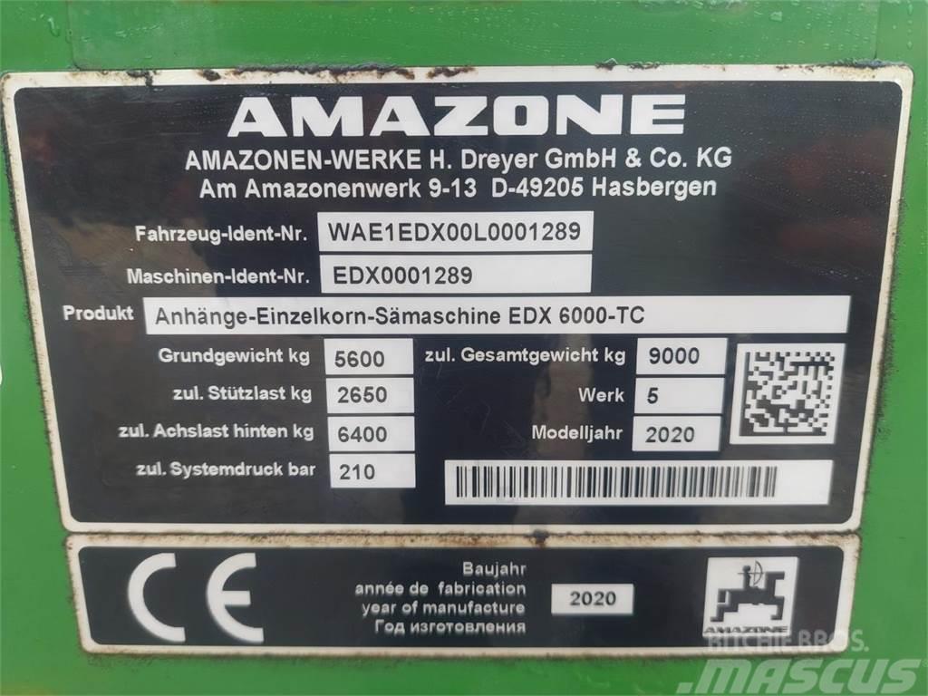 Amazone EDX 6000-TC Siewniki punktowe