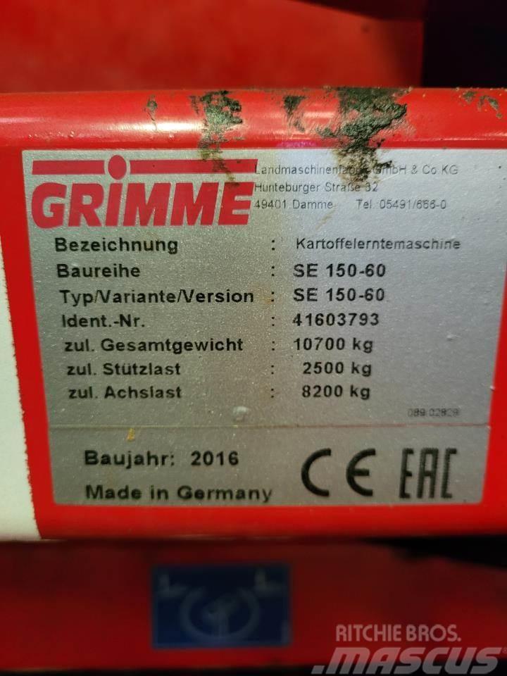 Grimme SE 170-60 XL Kombajny ziemniaczane i kopaczki