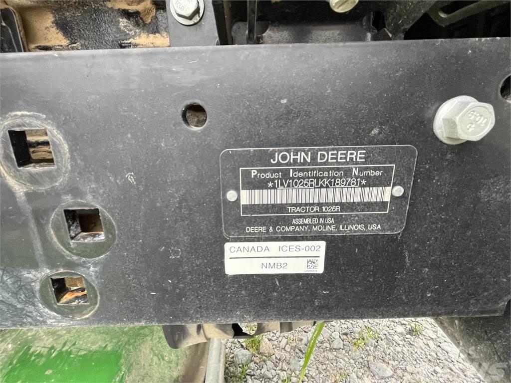 John Deere 1025R Mikrociągniki