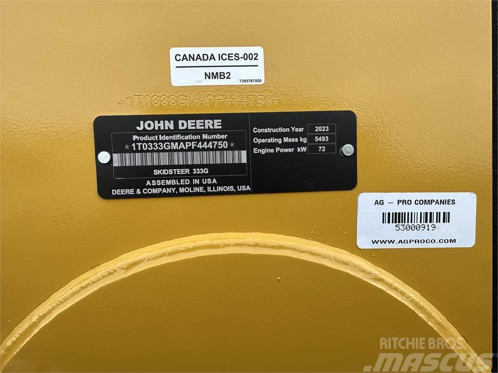 John Deere 333G Miniładowarki