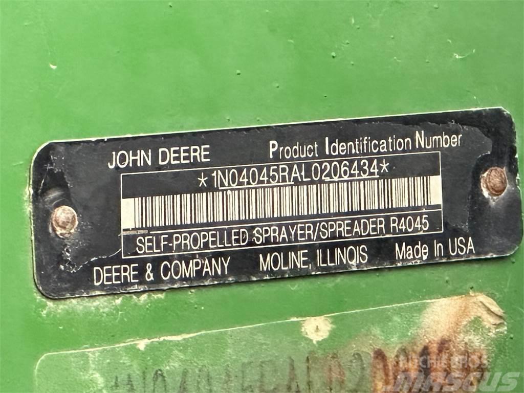 John Deere R4045 Opryskiwacze zaczepiane
