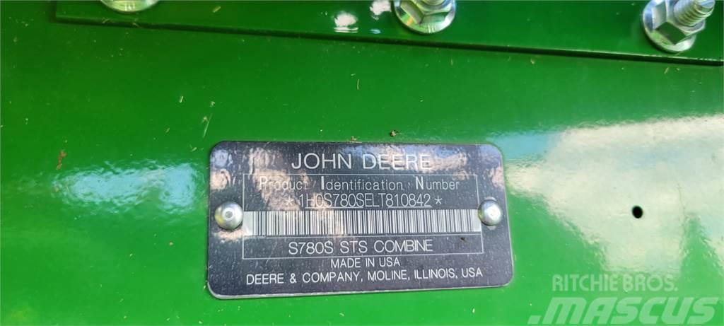 John Deere S780 Kombajny zbożowe