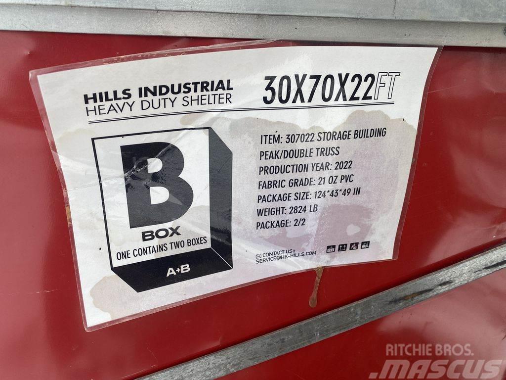  Hills Industrial Heavy Duty Shelter - 30'W x 70'L  Konstrukcje stalowe