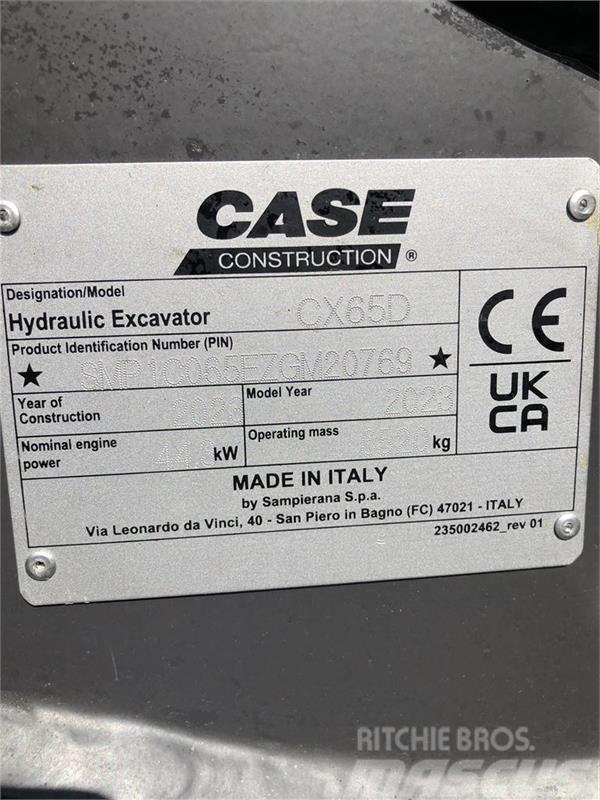 CASE CX65D Minikoparki
