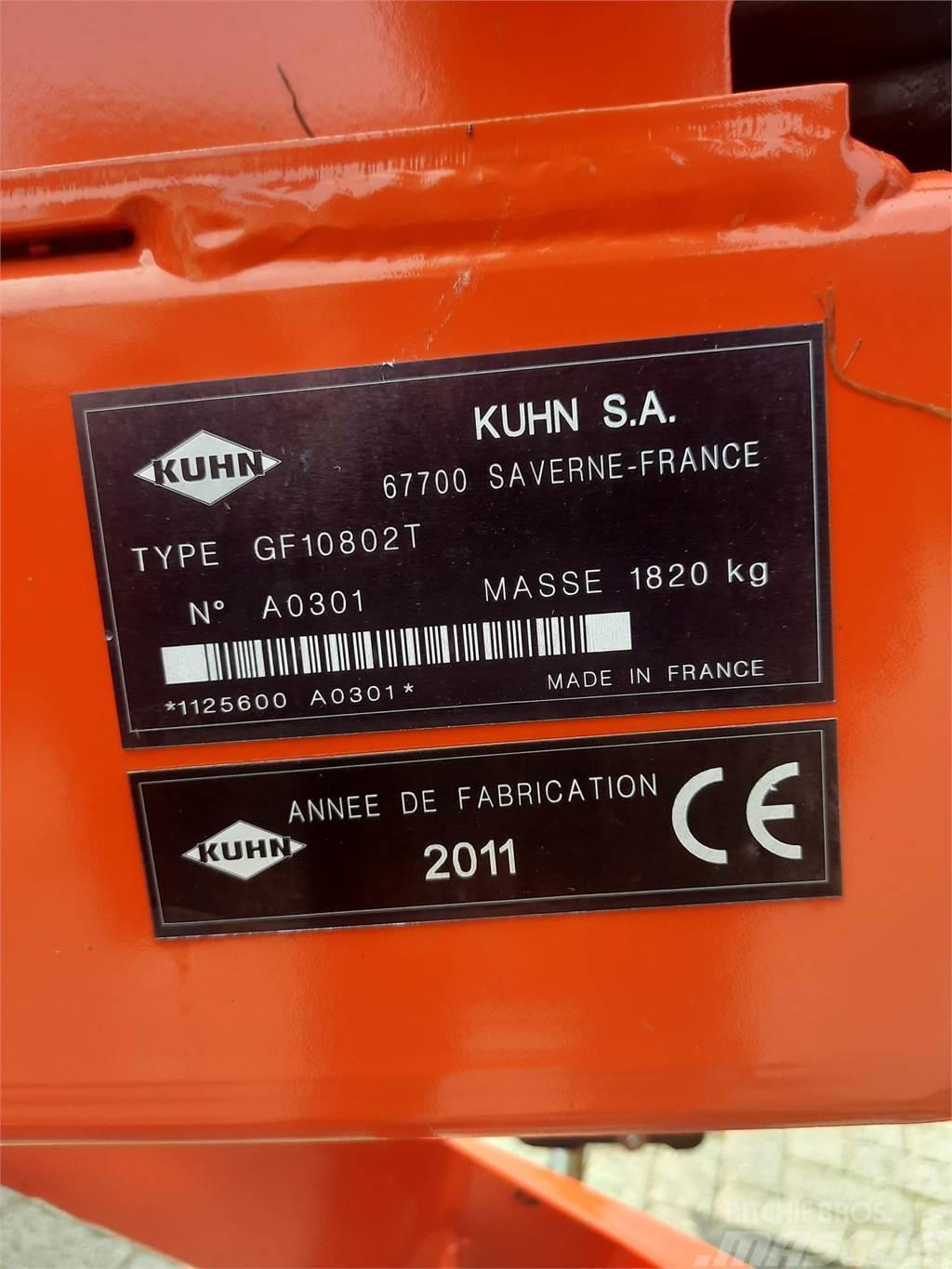 Kuhn GF10802T schudder Akcesoria rolnicze