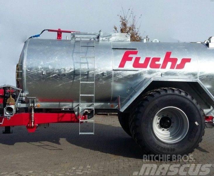 Fuchs Pumptankwagen PT 10 mit 10600 Liter Cysterny do szlamu
