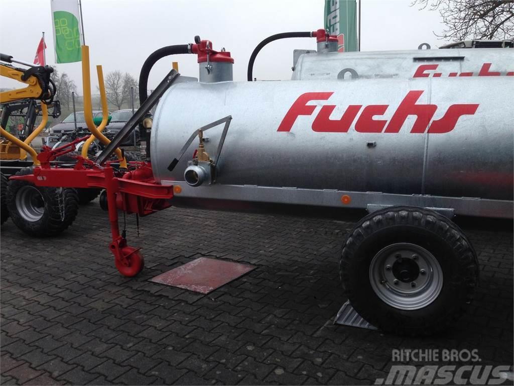 Fuchs Vakuumfass VK 3 mit 3000 Liter Cysterny do szlamu