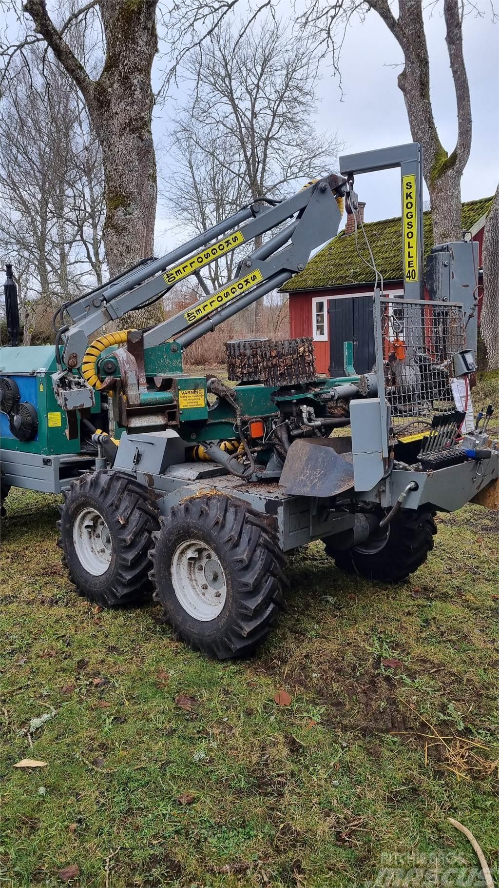  PROCESSOR MED BÄRARE BJM SKOGSOLLE 40 PÅ KOTTEN 6W Other agricultural machines