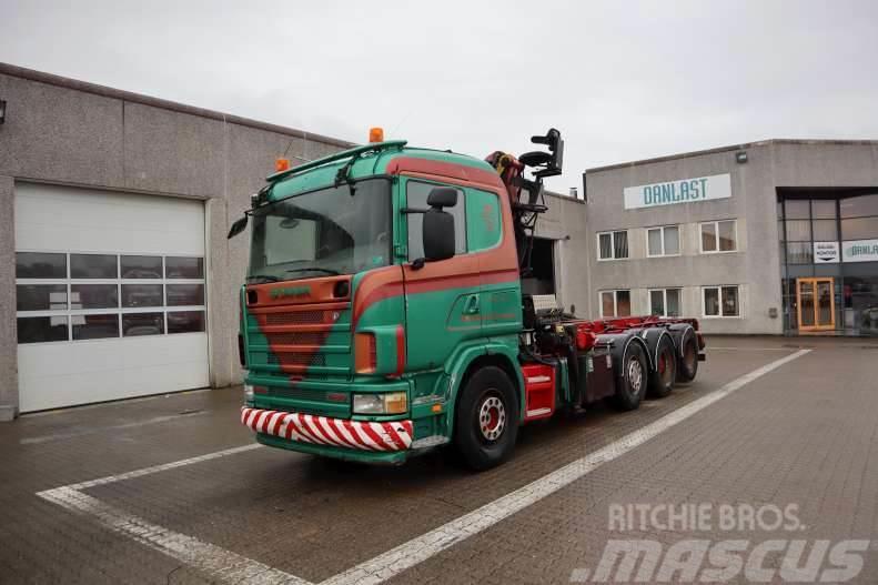 Scania R 164G Ciężarówki z wymienną zabudową