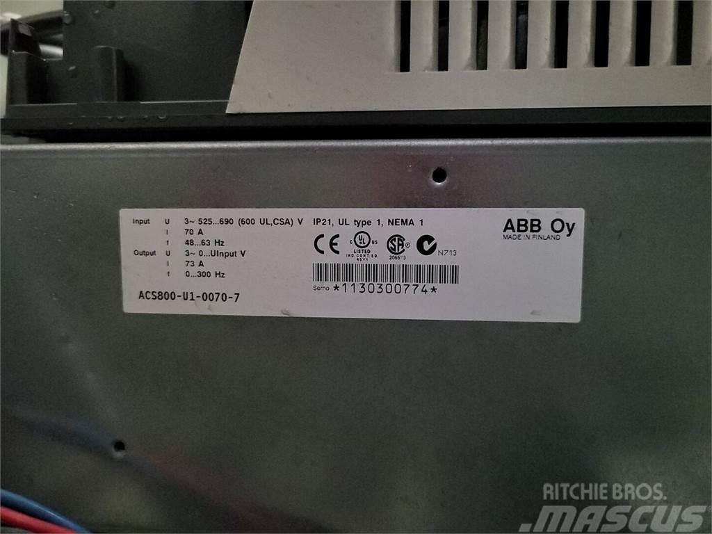 ABB ACS800-U1-0070-7 Pozostały sprzęt budowlany