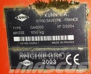 Kuhn GA 6000 Ciągnikowe żniwiarki pokosowe