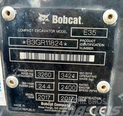 Bobcat E35 Minibagger Minikoparki