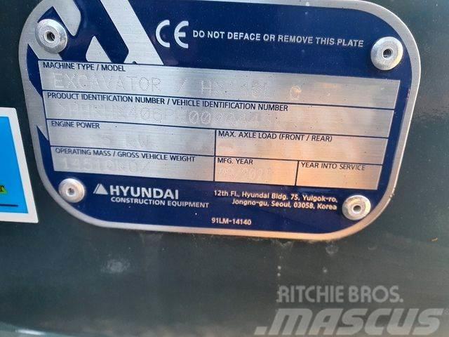 Hyundai HX140LC Koparki gąsienicowe