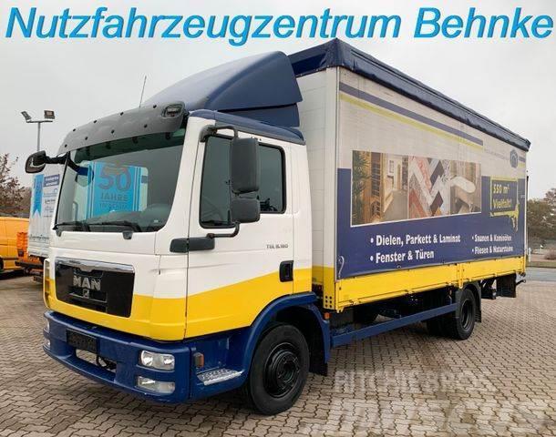 MAN TGL 8.180 BL/ Schiebegardine/ AHK/ Euro5 Ciężarówki firanki