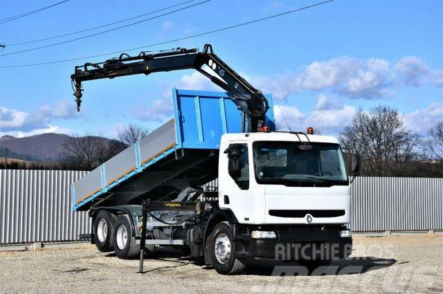 Renault Premium 270 *KIPPER 6,30m+HIAB 122B-2 DUO Crane trucks