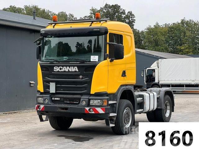 Scania G450 4x4 Euro 6 SZM Kipphydraulik Ciągniki siodłowe