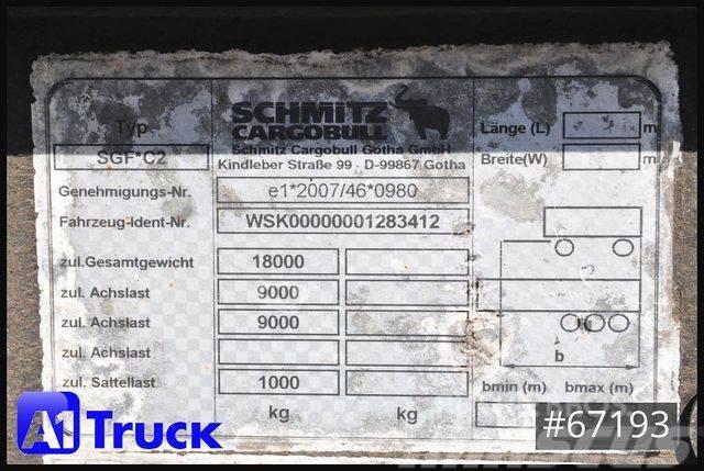Schmitz Cargobull ZWF 18, MIDI, oben und unten gekuppelt, verstell Przyczepy do transportu kontenerów