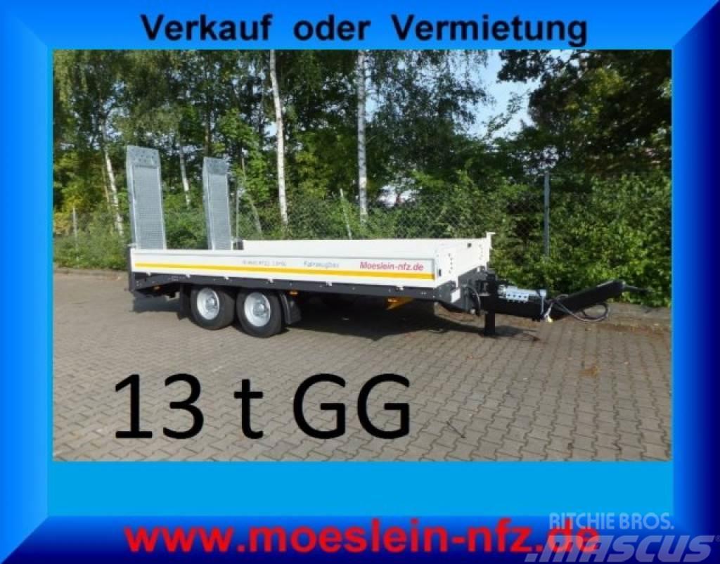 Möslein TTT 13- 6,28 Weiß Neuer Tandemtieflader 13 t GG Low loaders