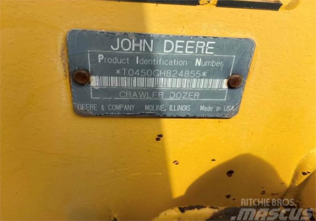 John Deere 450G Spycharki gąsienicowe