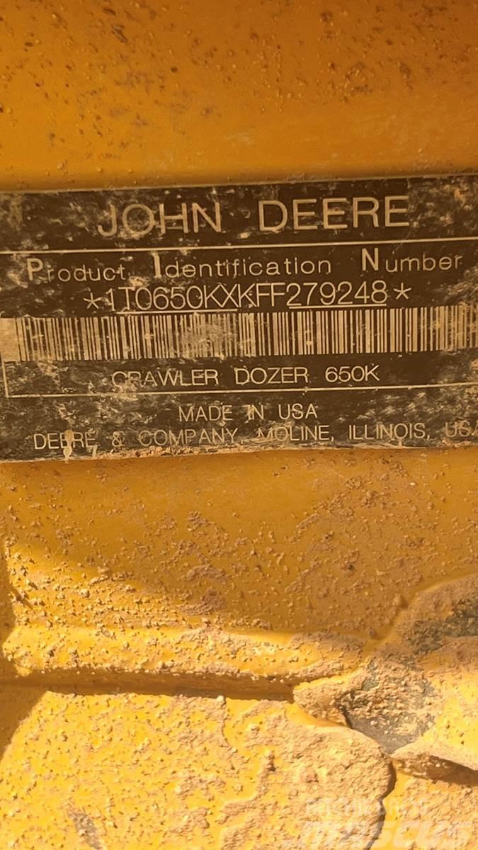 John Deere 650K LGP Spycharki gąsienicowe
