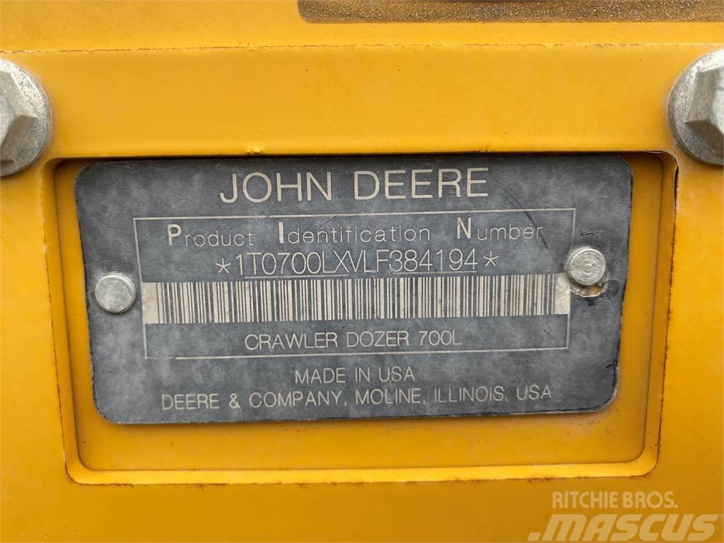 John Deere 700L LGP Spycharki gąsienicowe