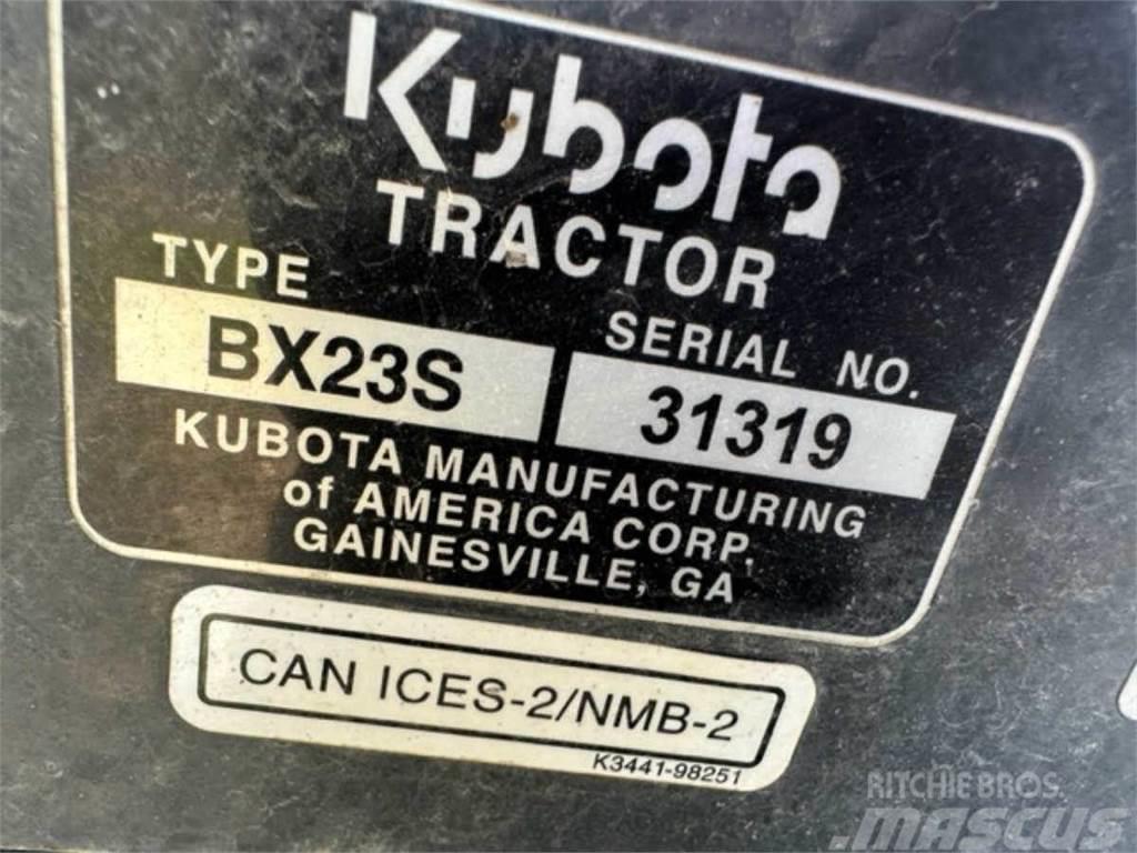 Kubota BX23S 4x4 Ładowarki kołowe
