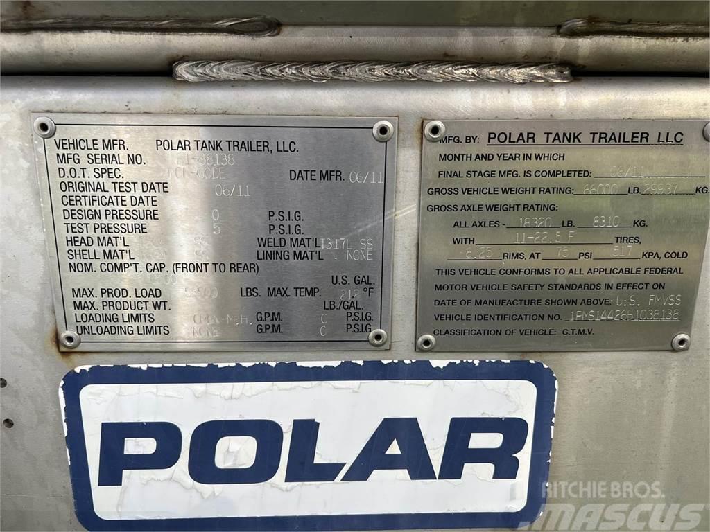 Polar STAINLESS STEEL PUMP- 6500GAL Przyczepy cysterny