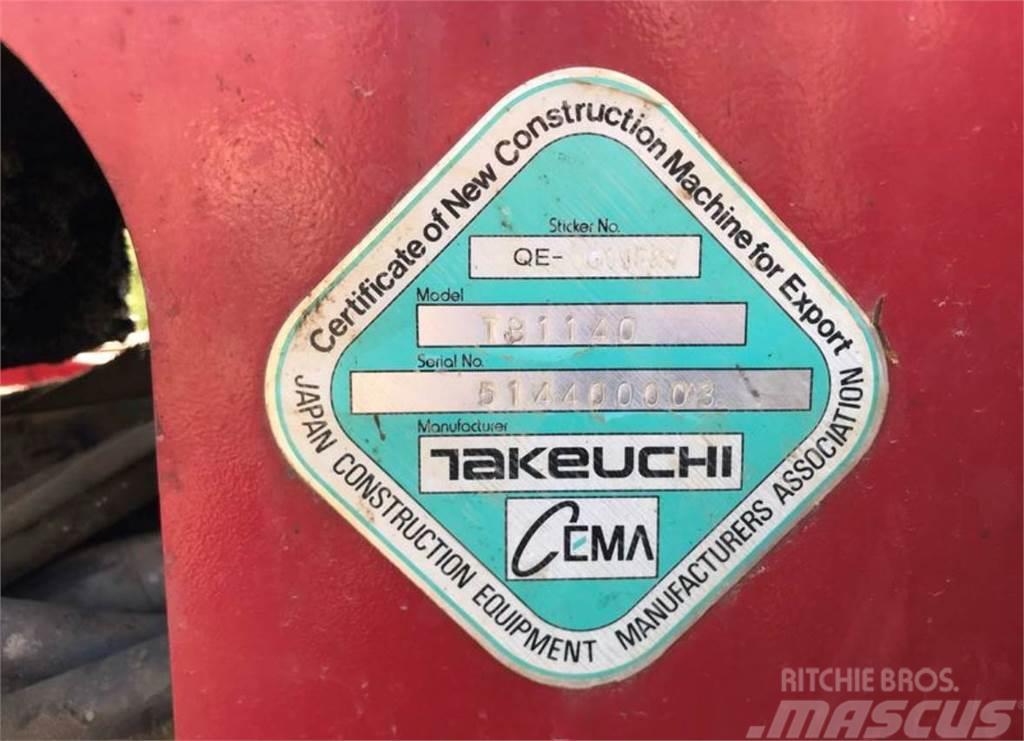 Takeuchi TB1140 Minikoparki