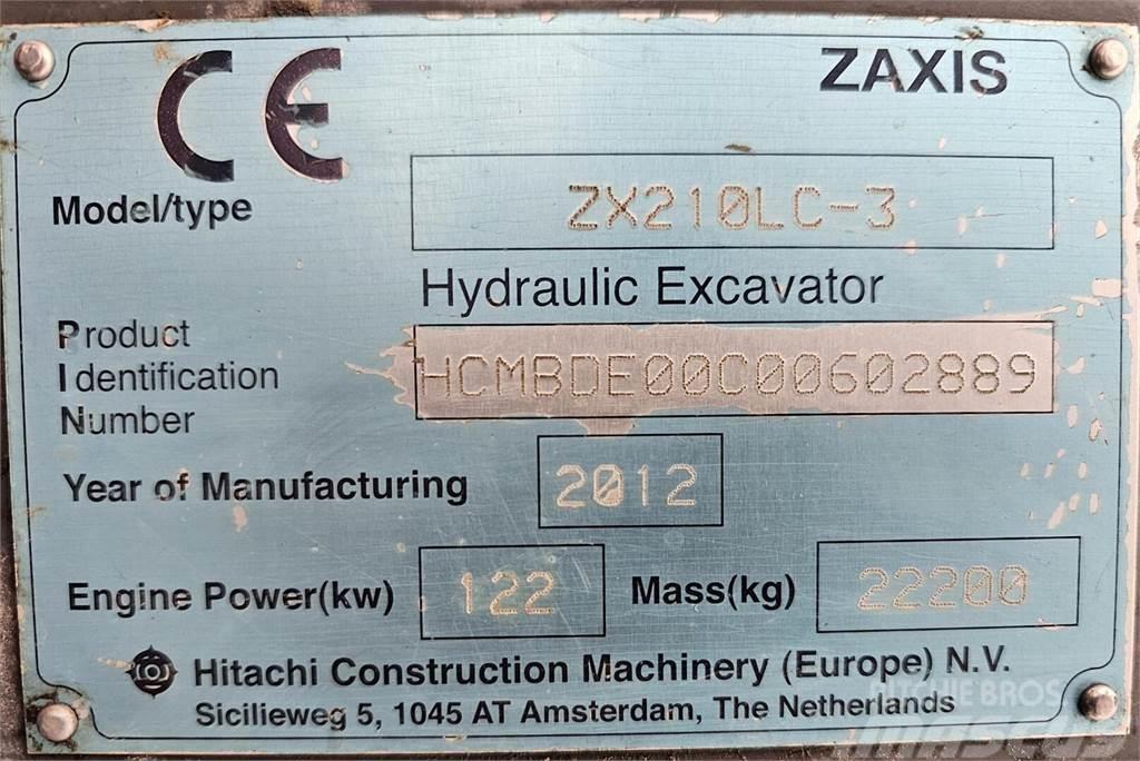 Hitachi ZX210LC-3 Koparki gąsienicowe