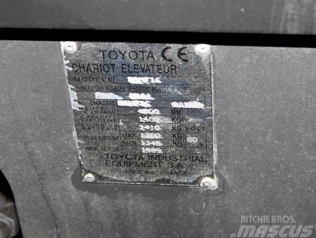 Toyota FMBF 16 Wózki elektryczne