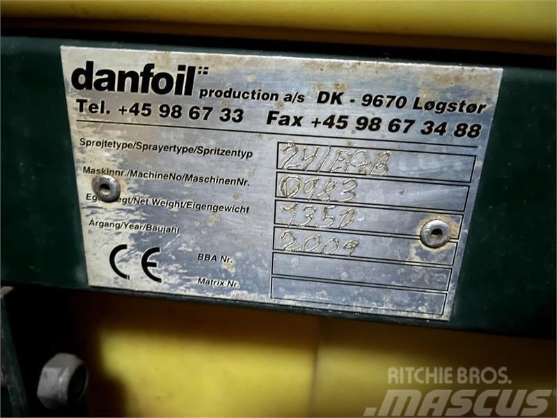 Danfoil Airboss 24m Zamontowane opryskiwacze