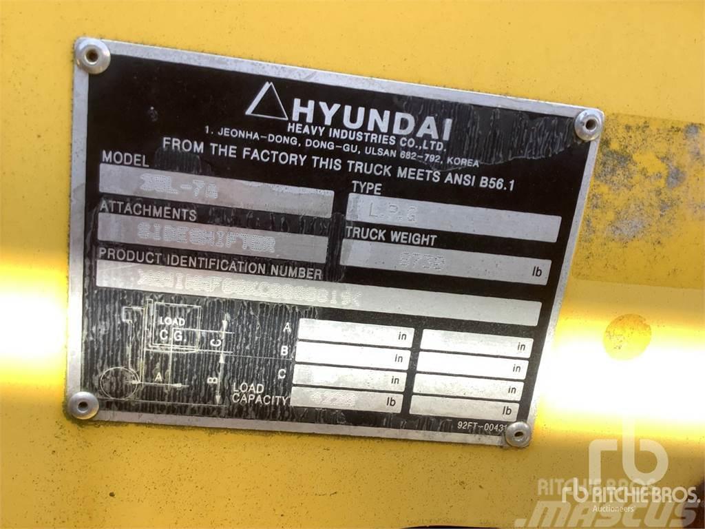 Hyundai 25L-7A Wózki Diesla