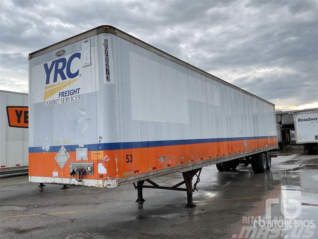 Strick 53 ft T/A Box body semi-trailers