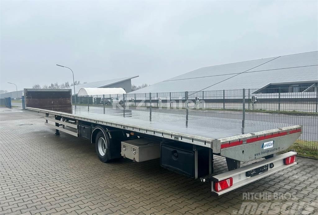 Krone FMS 1 Platform semi-trailer Platformy / Naczepy z otwieranymi burtami