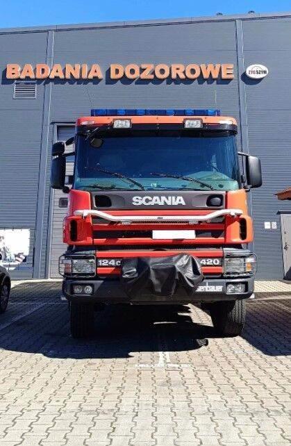 Scania P124 4x4 Doka Fire truck Wozy strażackie