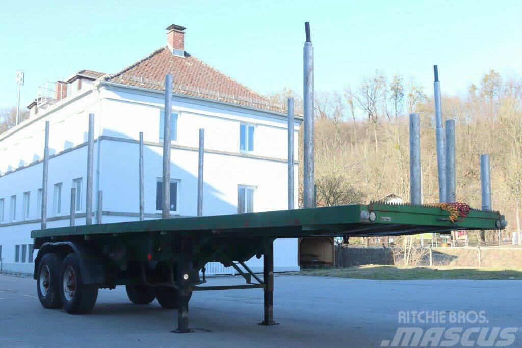 Wackenhut SAH18 Rönkszállító félpótkocsi Naczepy do transportu drewna