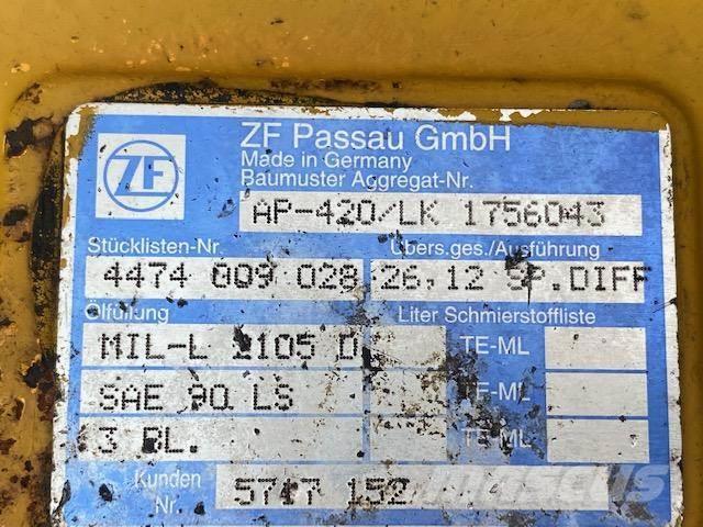 Liebherr L 580 AXLES Mosty, wały i osie