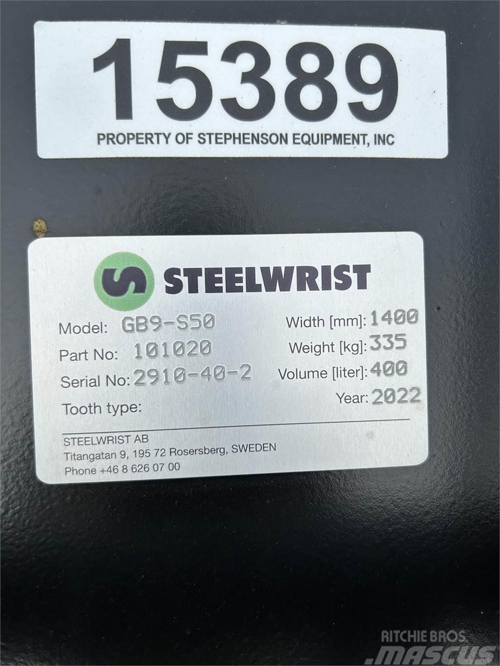  STEEL WRIST GB9-S50 Łyżki do ładowarek