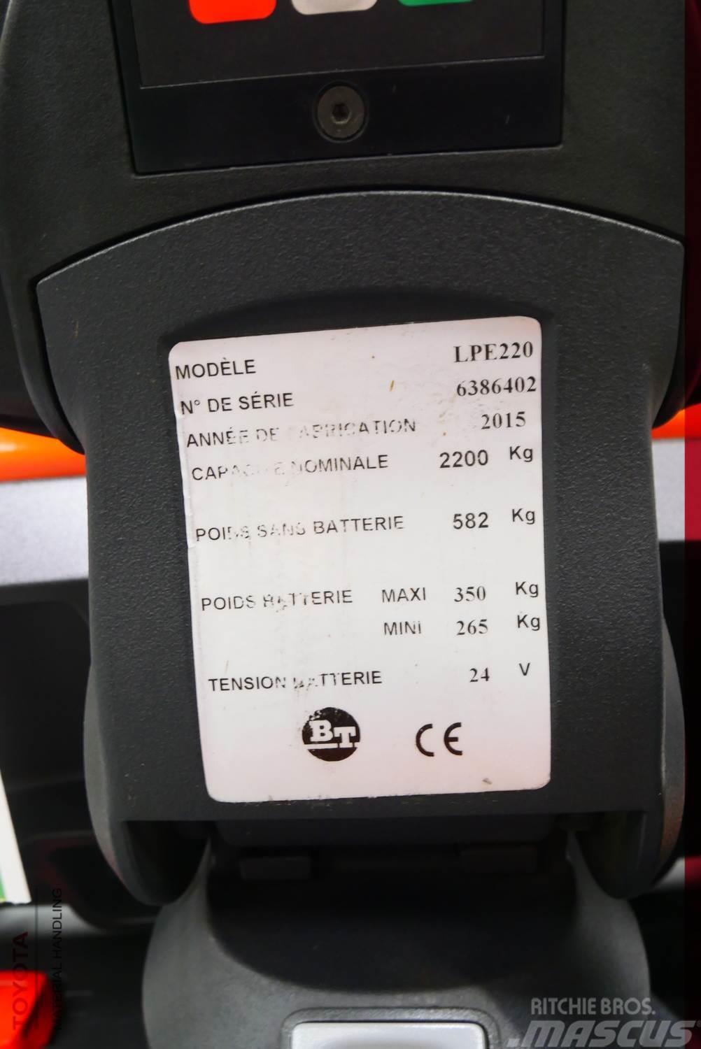 BT LPE220 Wózki widłowe unoszące z platformą dla operatora
