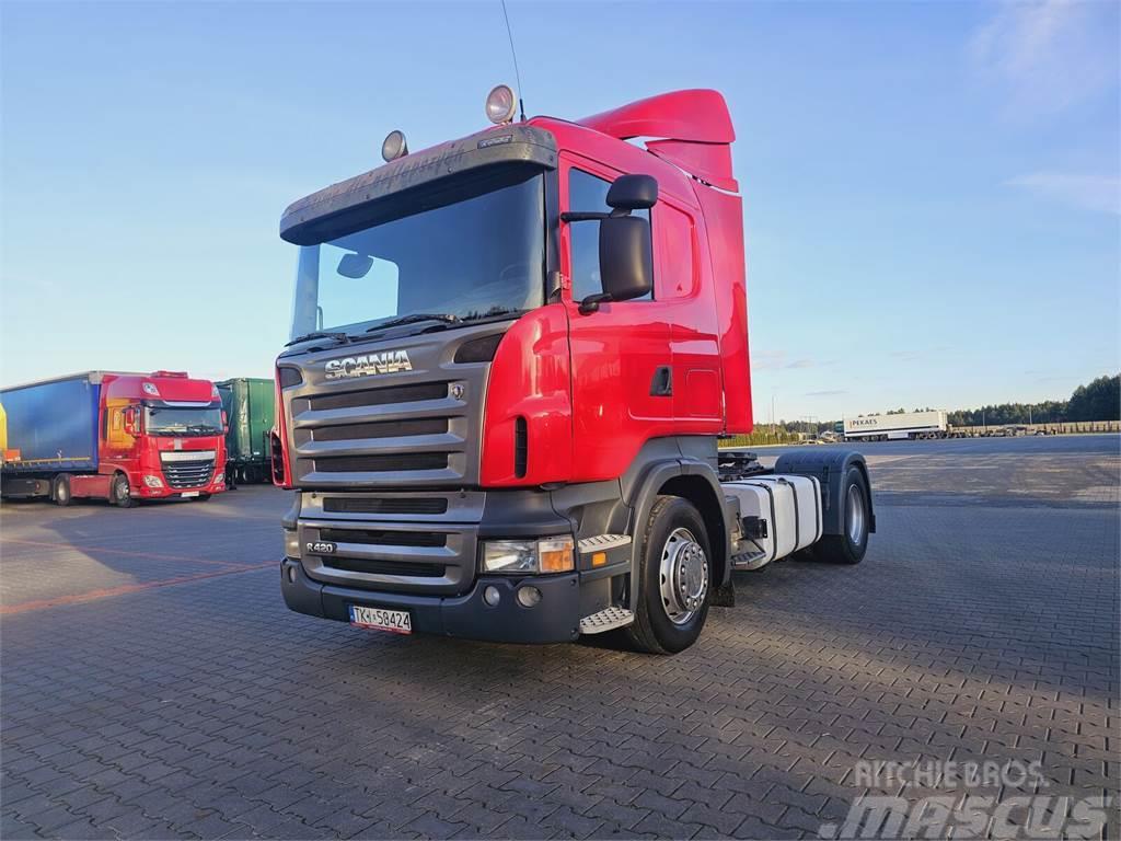Scania R420 *MANUAL * 2006 * STANDARD * OLD TACHO Tractor Units